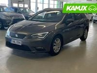 Käytetty Seat Leon ST Ecomotive 116 HP (85 kW) 2016 Hopea / harmaa Farmari