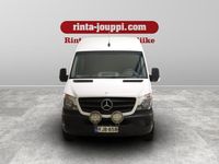 käytetty Mercedes Sprinter 313CDI 2143cm3 2+3 jatko-ohjaamo kuorma-auto - ALV, 2+3 paikkainen, kevyt kuorma-auto, vetokoukku askelmalla, tavaratilan vanerointi, lisävalot, vakionopeussäädin