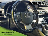 käytetty Lexus IS300h Premier F Sport // Sähköpenkit- ja Ratti / LED-Valot / Navi / Kamera / Adapt. Vakkari //
