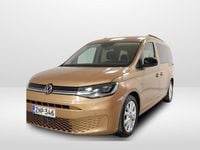 Käytetty VW Caddy Maxi Life Life 122 HP (89 kW) 2021 Ruskea (beige) Tila-auto