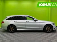 Käytetty Mercedes C250 AMG line 204 HP (150 kW) 2015 Hopea / harmaa Farmari
