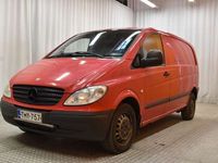 käytetty Mercedes Vito 115CDI keskipitkä A2 A / PA-lämmitin / Vetokoukku / Vakkari / Kahdet renkaat /