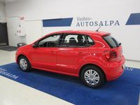Käytetty VW Polo Trendline 75 HP (55 kW) 2016 Punainen Viistoperä