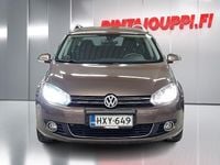 Käytetty VW Golf VI Highline 122 HP (89 kW) 2011 Ruskea Viistoperä