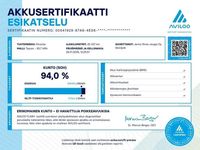 Käytetty Porsche Taycan 4S Performance Package 570 kW (776 HP) 2020 Valkoinen Sedan