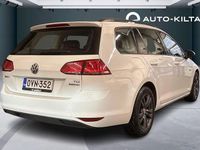 Käytetty VW Golf VII Comfortline 110 HP (80 kW) 2016 Valkoinen Farmari