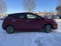 Käytetty Nissan Leaf 360º 110 kW (150 HP) 2018 Punainen Viistoperä