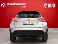 Käytetty Nissan Juke N-Connecta 114 HP (83 kW) 2021 Hopea Katumaasturi