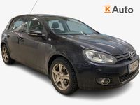 Käytetty VW Golf VI Highline 122 HP (89 kW) 2011 Musta Viistoperä