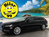 käytetty Volvo V90 T8 Twin Engine AWD Momentum Edition *Adapt.vakkari / Webasto / Koukku / Puolinahat / Navi / Ratinlämmitys! * - *OSTA NYT, MAKSA TOUKOKUUSSA!* -