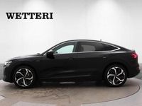 Käytetty Audi e-tron Sportback S-Line 300 kW (408 HP) 2022 Musta Katumaasturi