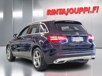 Käytetty Mercedes GLC220 Business 170 HP (125 kW) 2017 Sininen Katumaasturi