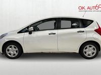 Käytetty Nissan Note Visia 80 HP (58 kW) 2014 Valkoinen Viistoperä