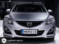 käytetty Mazda 6 4,99% KORKO / Sport Wagon 2,0 5AT 5ov WM1 Touring / Nyt katsastettu 22.11. !! / Rahoitus / Vaihto