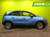 Käytetty Opel Crossland X Enjoy 110 HP (80 kW) 2018 Sininen Katumaasturi