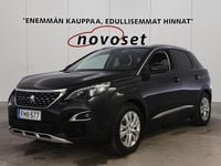 Käytetty Peugeot 3008 Allure 120 HP (88 kW) 2018 Musta Katumaasturi