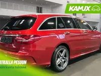 Käytetty Mercedes C220 AMG line 194 HP (142 kW) 2020 Punainen Farmari