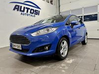 Käytetty Ford Fiesta Titanium 80 HP (58 kW) 2013 Sininen Viistoperä