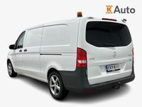 käytetty Mercedes Vito 116CDI 4x4-32/34K pitkä A3 **ALV-vähennyskelpoinen Sortimohyllyt Läpi lastattava PA-lämmitin**