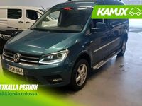 Käytetty VW Caddy Maxi 122 HP (89 kW) 2017 Vihreä Tila-auto