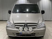käytetty Mercedes Vito 111CDI -3,2/34K pitkä A3 Aut. | Siistikuntoinen | Vetokoukku | Ilmastointi | LED-lisävalot