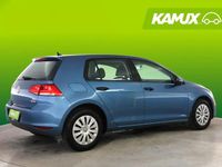 Käytetty VW Golf VII Trendline 86 HP (63 kW) 2016 Sininen Sedan