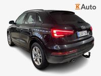 Käytetty Audi Q3 150 HP (110 kW) 2017 Musta Katumaasturi