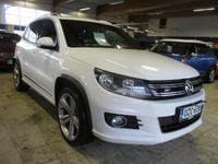 Käytetty VW Tiguan R 160 HP (117 kW) 2014 Valkoinen Katumaasturi