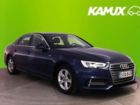 Käytetty Audi A4 Business 190 HP (139 kW) 2018 Sininen Sedan