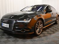 käytetty Audi A7 V6 Biturbo TDI 235kW quattro tiptronic S-LINE ** Huippuvarusteet / Webasto / HUD / Matrix / Night Vision / ACC / Bose **