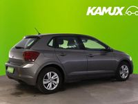 Käytetty VW Polo Comfortline 95 HP (69 kW) 2018 Hopea / harmaa Sedan