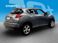 Käytetty Nissan Juke Acenta 117 HP (86 kW) 2011 Harmaa Katumaasturi