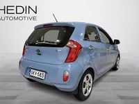Käytetty Kia Picanto EX 84 HP (61 kW) 2014 Sininen Viistoperä