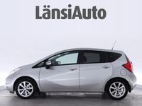 käytetty Nissan Note DIG-S 98 Acenta Family Pack Tech Pack / Navi / Peruutuskamera / Kuolleen kulman varoitin / Bluetooth **** LänsiAuto Safe -sopimus esim. alle 25 €/kk tai 590 € ****