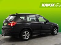 Käytetty BMW X3 M Sport 190 HP (139 kW) 2017 Musta Katumaasturi
