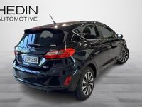 Käytetty Ford Fiesta Titanium 125 HP (91 kW) 2022 Musta Viistoperä