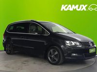 Käytetty VW Sharan Highline 177 HP (130 kW) 2014 Musta Tila-auto