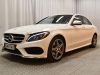 käytetty Mercedes C200 d A AMG Premium Edition ** Juuri Saapunut / Suomi-auto / ILS / Sporttipenkit **