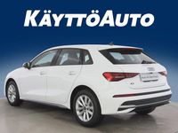 Uusi Audi A3 Sportback Design 116 HP (85 kW) 2025 Arkona valkoinen Viistoperä