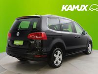 Käytetty VW Sharan Highline 177 HP (130 kW) 2014 Musta Tila-auto