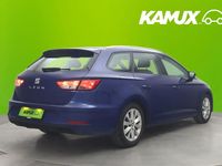 Käytetty Seat Leon ST Ecomotive 116 HP (85 kW) 2019 Sininen Farmari