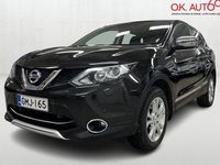 Käytetty Nissan Qashqai Acenta 131 HP (96 kW) 2017 Musta Katumaasturi