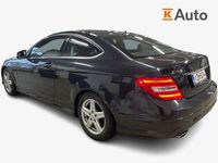 Käytetty Mercedes C180 AMG line 156 HP (114 kW) 2012 Musta Coupe - kaksiovinen