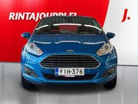 Käytetty Ford Fiesta Titanium 101 HP (74 kW) 2013 Sininen Viistoperä