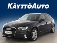 Käytetty Audi A3 Sportback Advanced 150 HP (110 kW) 2018 Musta Viistoperä