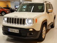 käytetty Jeep Renegade 1.4 Multiair 140hv FWD Limited - KORKO 3,99% + kulut - #JakopääTehty #Vetokoukku #Nahkaverhoilu #Lohkolämmitin