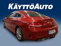 Käytetty Mercedes C220 Business 170 HP (125 kW) 2016 Hyasintinpunainen Coupe - kaksiovinen