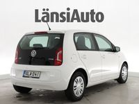 käytetty VW up! up! move1,0 55 kW (75 hv) BlueMotion Technology 4-ovinen / Juuri huollettu / Lohkolämmitin ja sisäpistoke / **** LänsiAuto Safe -sopimus esim. alle 25 €/kk tai 590 € ****