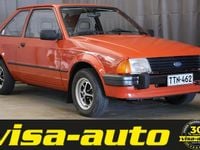 Käytetty Ford Escort 1982 Punainen Sedan