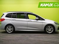 Käytetty BMW 218 Gran Tourer M Sport 136 HP (100 kW) 2021 Hopea / harmaa Tila-auto